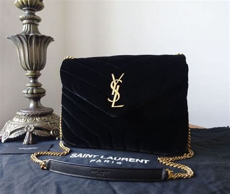 Small YSL Loulou with BLACK hardware 